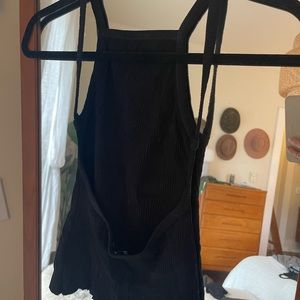 Reformation cropped backless tank